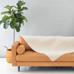 Kyte Baby Adult Quilted Blanket in 2.5 Oat Outlet