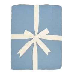 Kyte Baby Adult Quilted Blanket in Slate 1.0 New