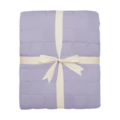 Kyte Baby Adult Quilted Blanket in 3.5 Taro Sale