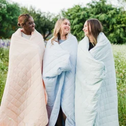 Kyte Baby Adult Quilted Blanket in 2.5 Mist New