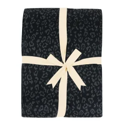 Kyte Baby Adult Quilted Blanket in 2.5 Midnight Leopard Outlet