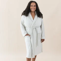 Kyte Baby Adult Robe in Oat Discount