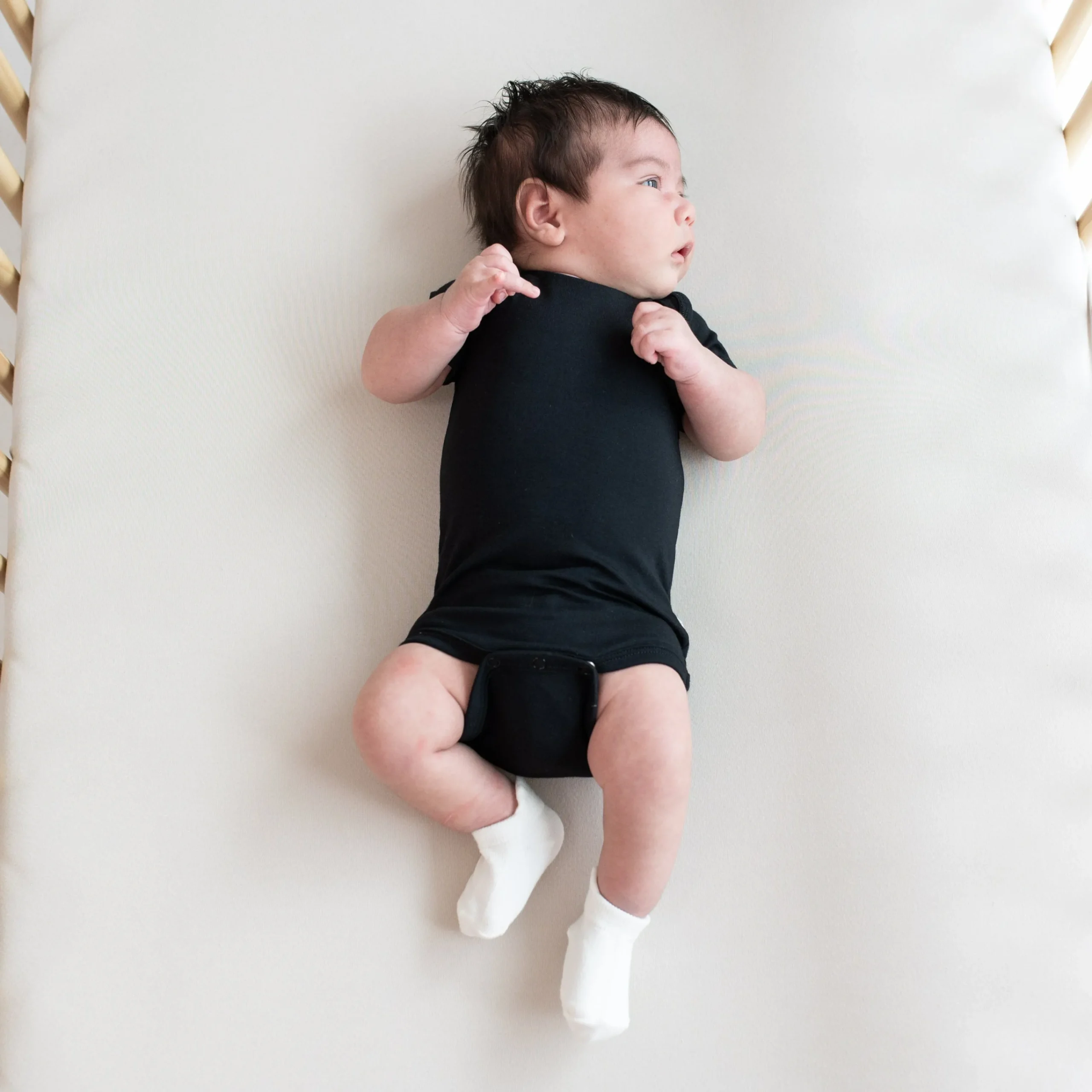 Kyte Baby Ankle Socks Combo 5-Pack in Neutral Neutral: Cloud/Oat/Storm/Sage/Midnight New