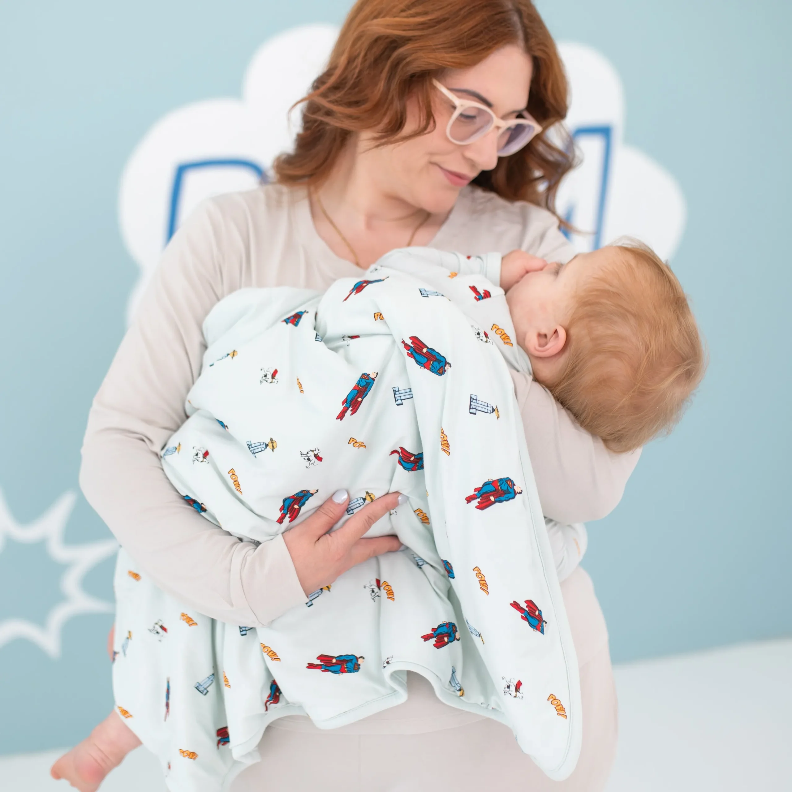 Kyte Baby Baby Blanket in 1.0 Superman™ Outlet