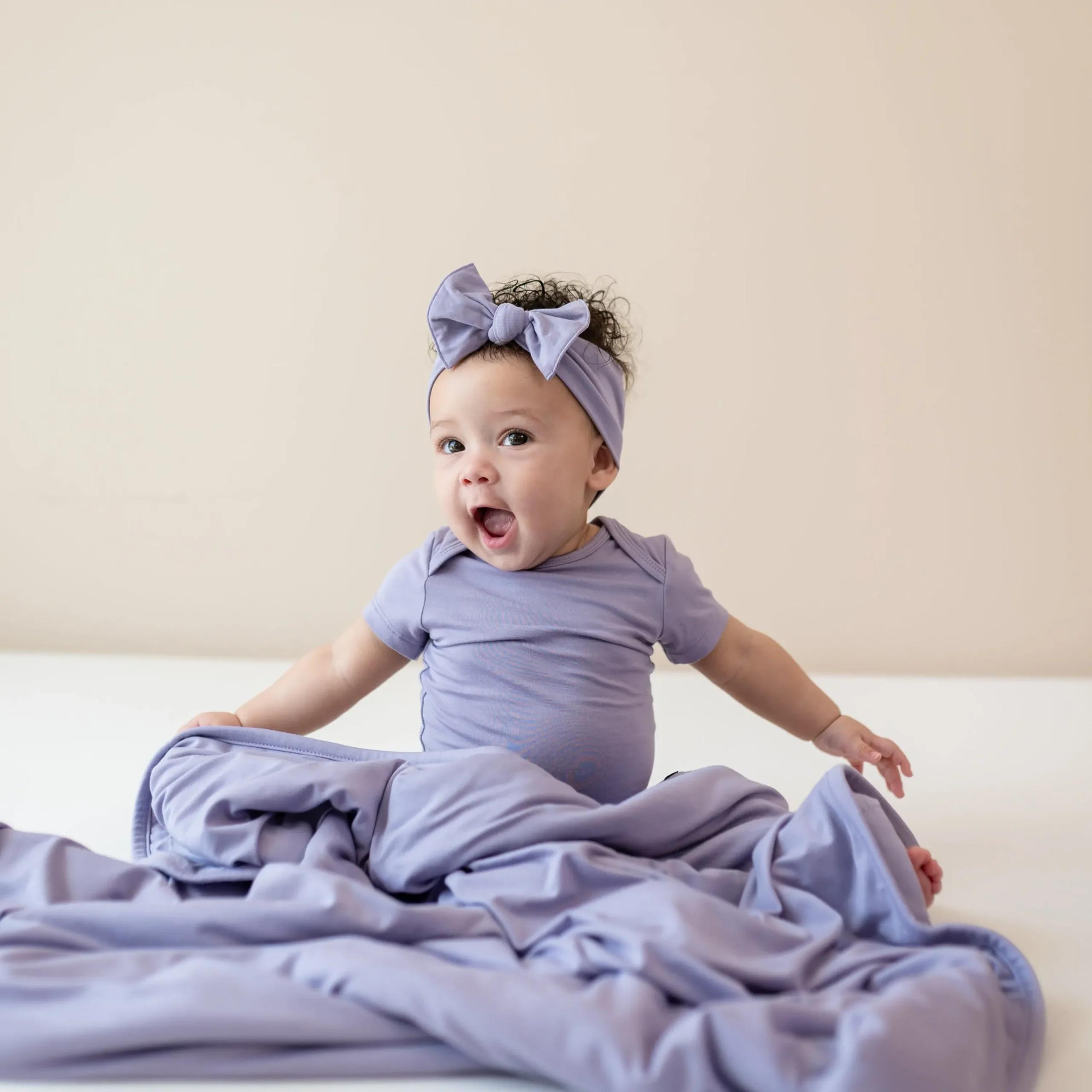 Kyte Baby Baby Blanket in 1.0 Taro Discount