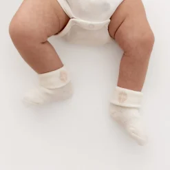 Kyte Baby Baby 3-Pack Socks in Cloud Online