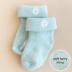 Kyte Baby Baby 3-Pack Socks in Neutral Neutral Set: Cloud/Oat/Sage