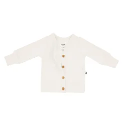 Kyte Baby Bamboo Jersey Cardigan in Oat New