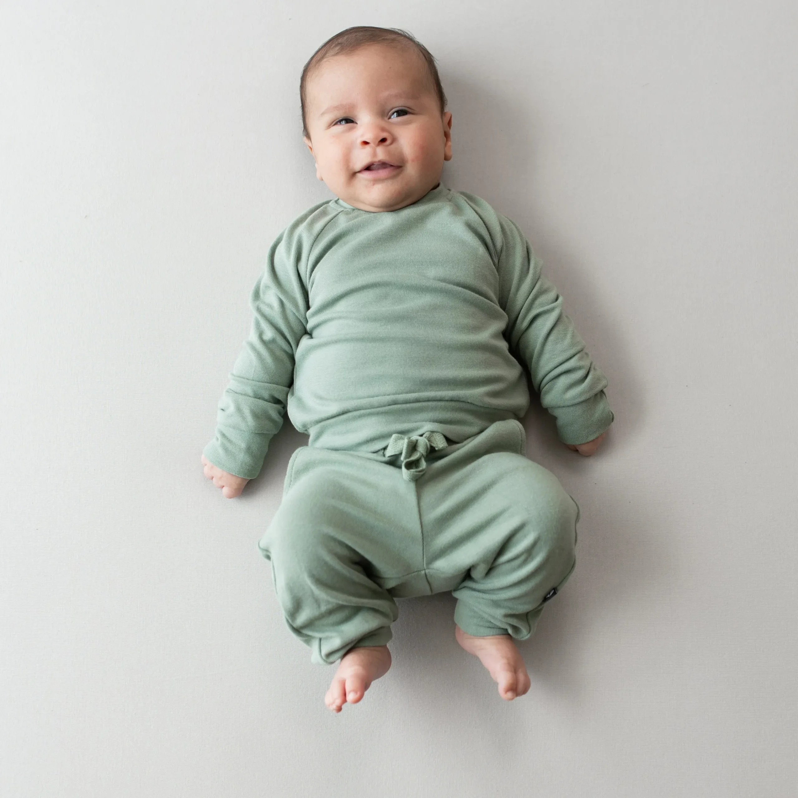 Kyte Baby Bamboo Jersey Jogger Set in Thyme Online