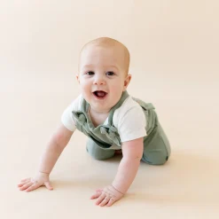 Kyte Baby Bamboo Jersey Overall in Thyme New