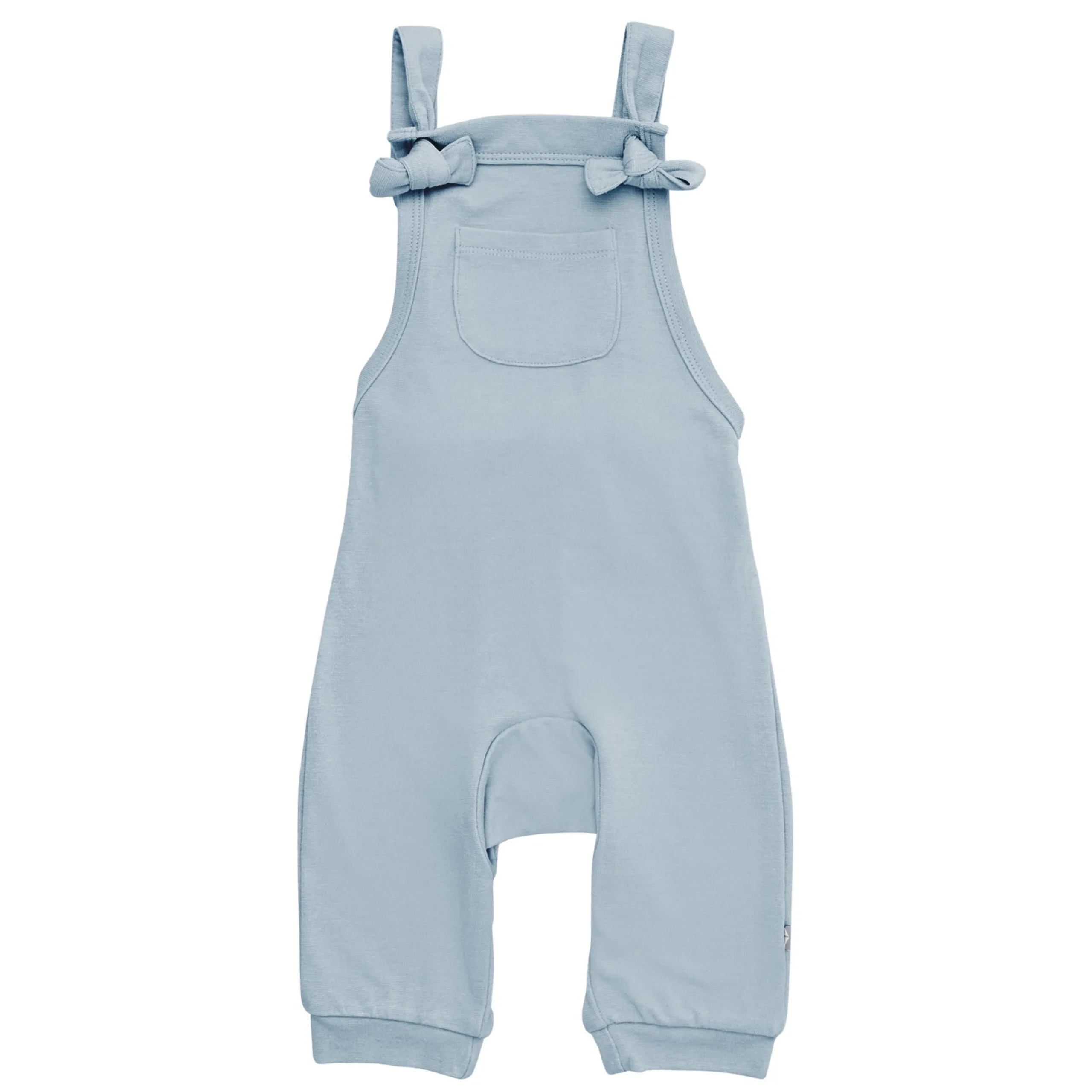 Kyte Baby Bamboo Jersey Overall in Fog Clearance