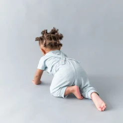Kyte Baby Bamboo Jersey Overall in Fog Clearance