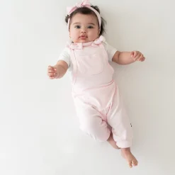 Kyte Baby Bamboo Jersey Overall in Sakura Clearance