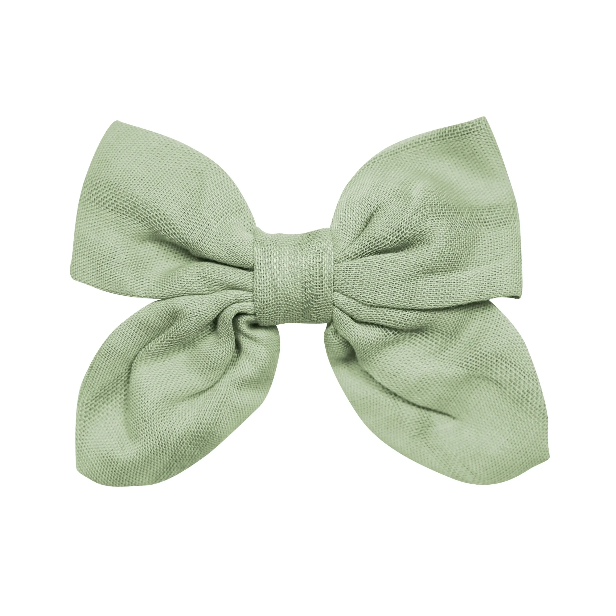 Kyte Baby Bamboo Muslin Alligator Clip Bow in Jojoba Online