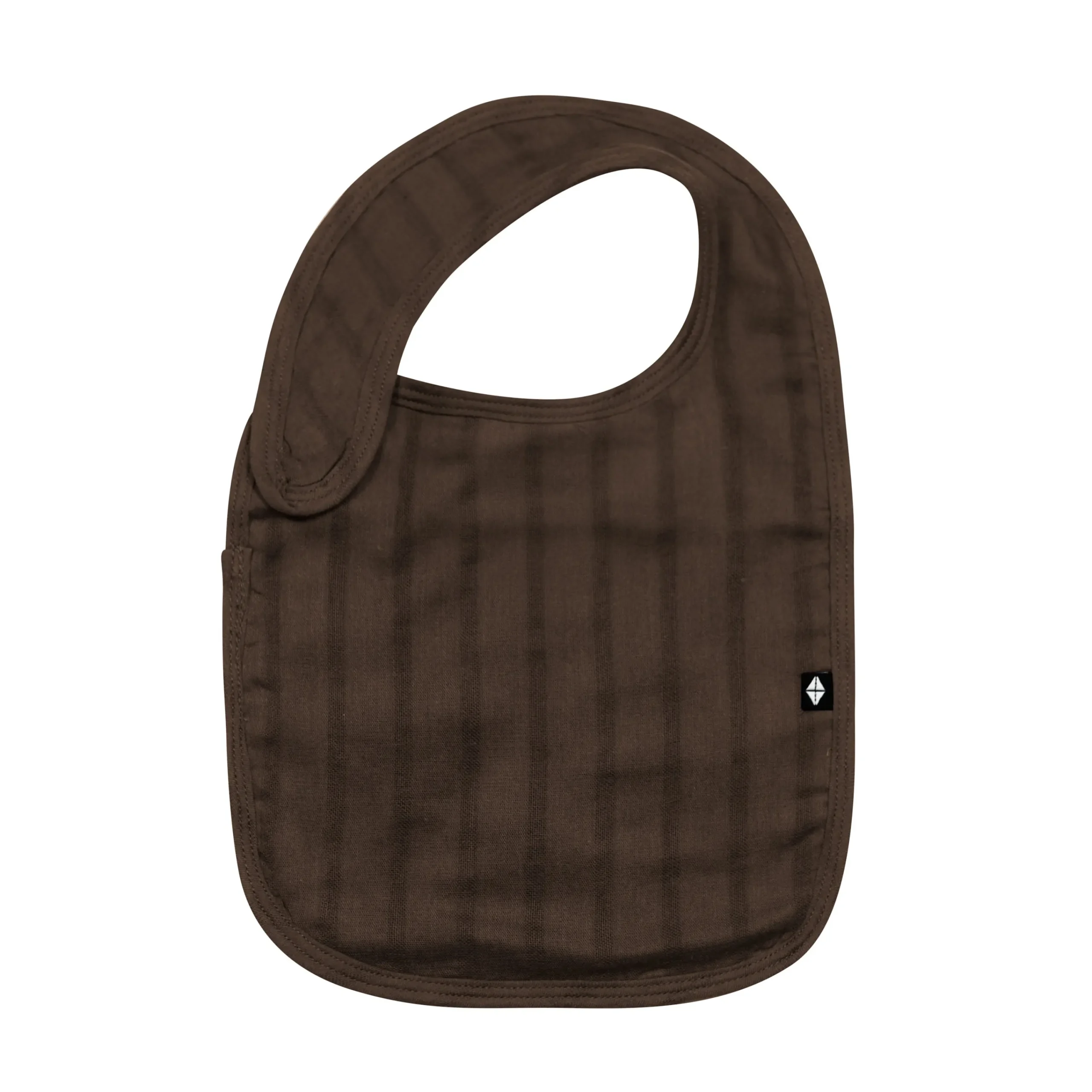 Kyte Baby Bamboo Muslin Bib in Espresso Online