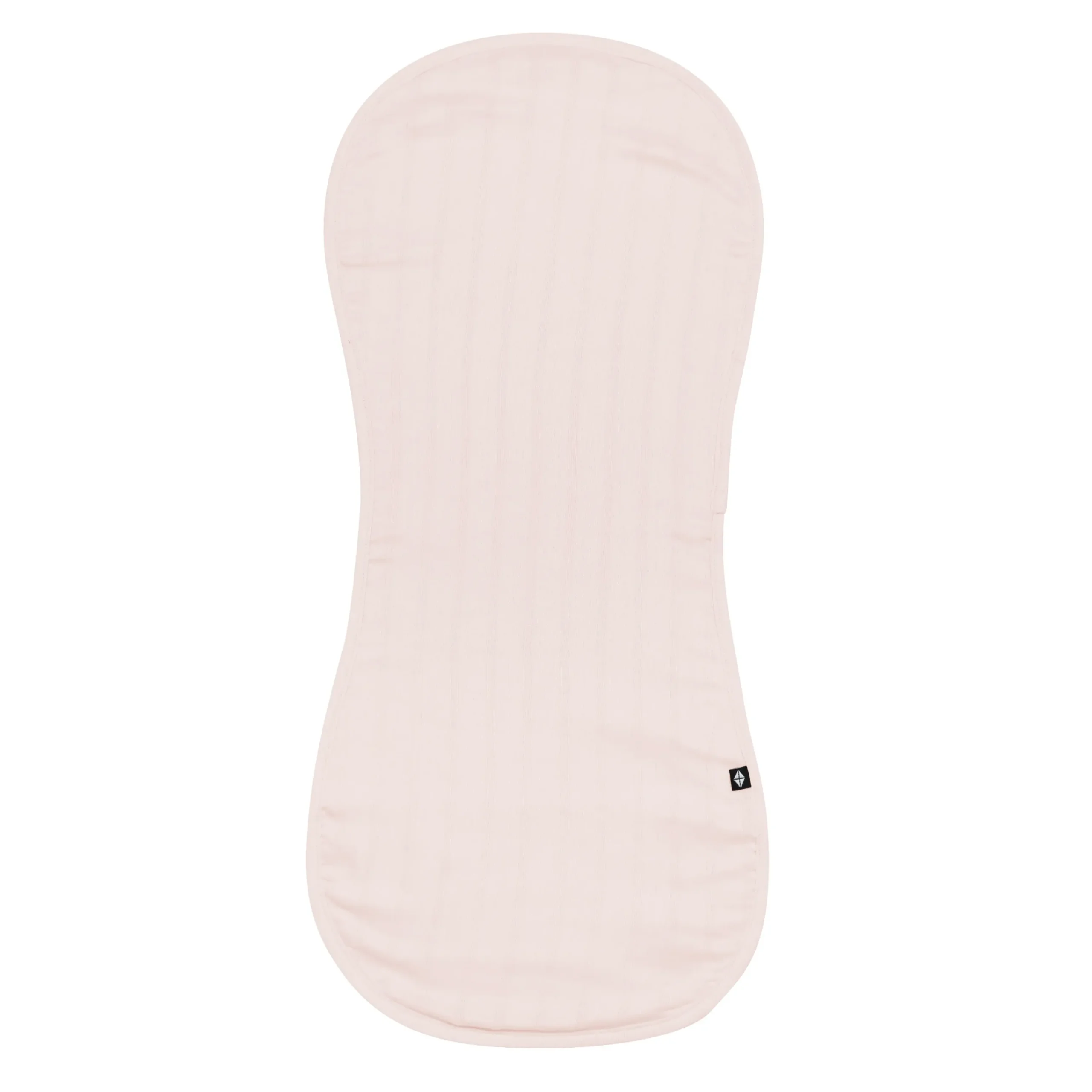 Kyte Baby Bamboo Muslin Burp Cloth in Blush Outlet