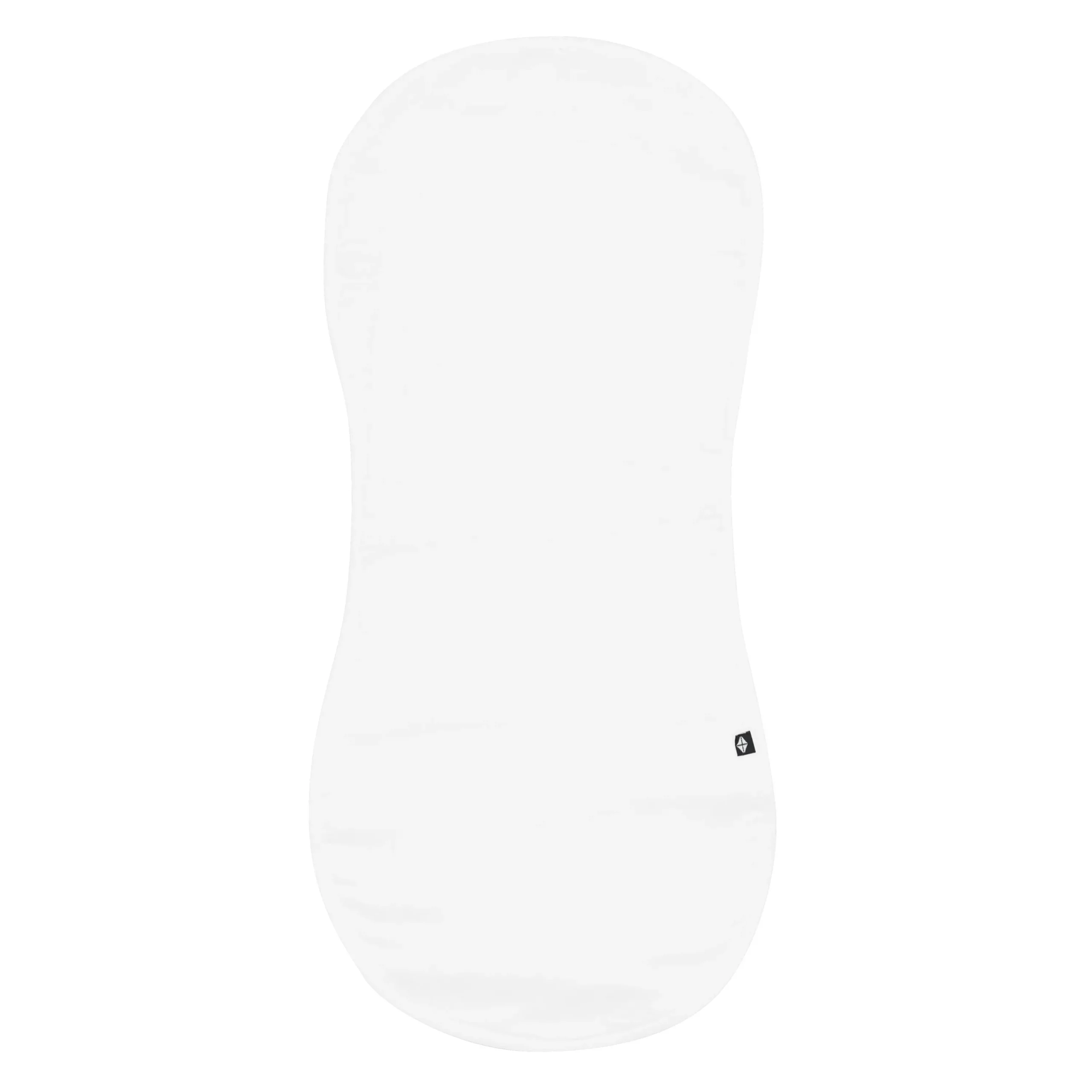 Kyte Baby Bamboo Muslin Burp Cloth in Cloud Hot