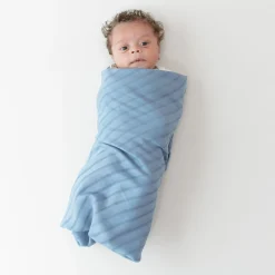 Kyte Baby Bamboo Muslin Swaddle Blanket in Slate Online
