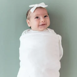 Kyte Baby Bamboo Muslin Swaddle Blanket in Cloud