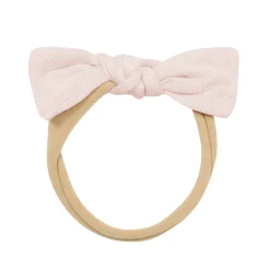 Kyte Baby Bamboo Muslin Tiny Bow in Blush Best