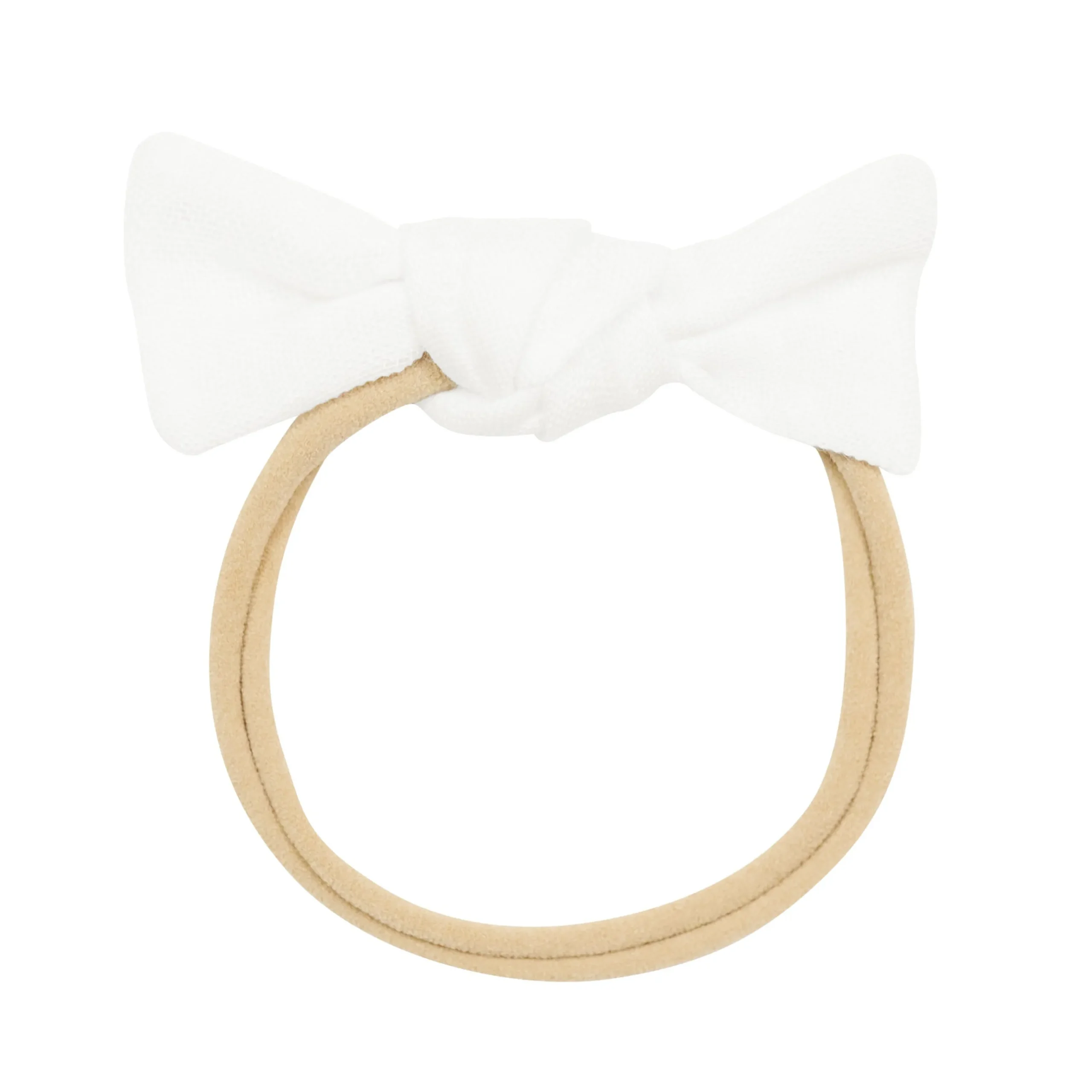 Kyte Baby Bamboo Muslin Tiny Bow in Cloud Best