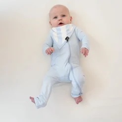 Kyte Baby Bib in Big Mist Stripe Hot