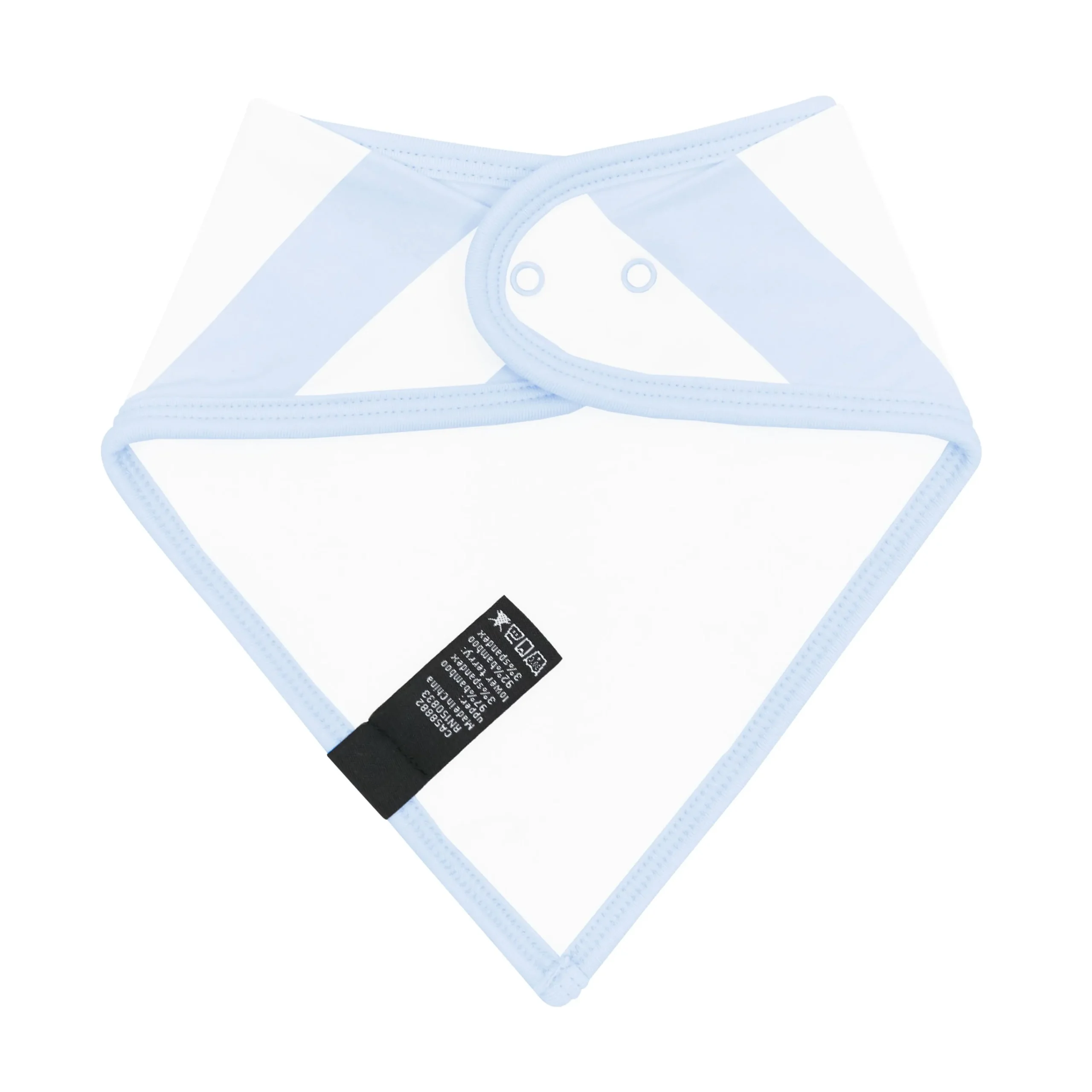 Kyte Baby Bib in Big Mist Stripe Hot