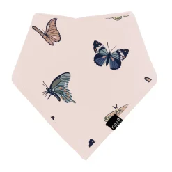 Kyte Baby Bib in Blush Butterfly Sale