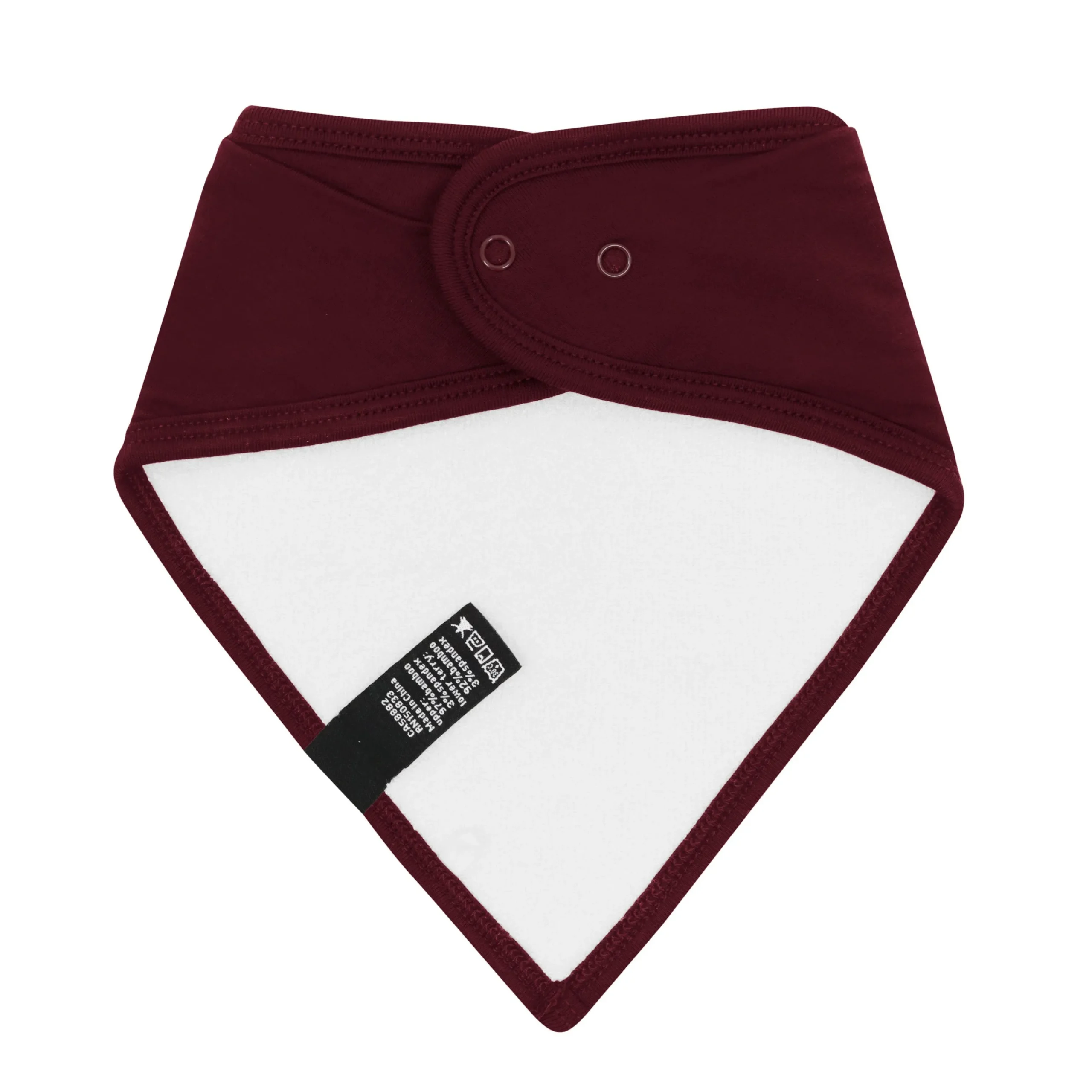 Kyte Baby Bib in Burgundy Online