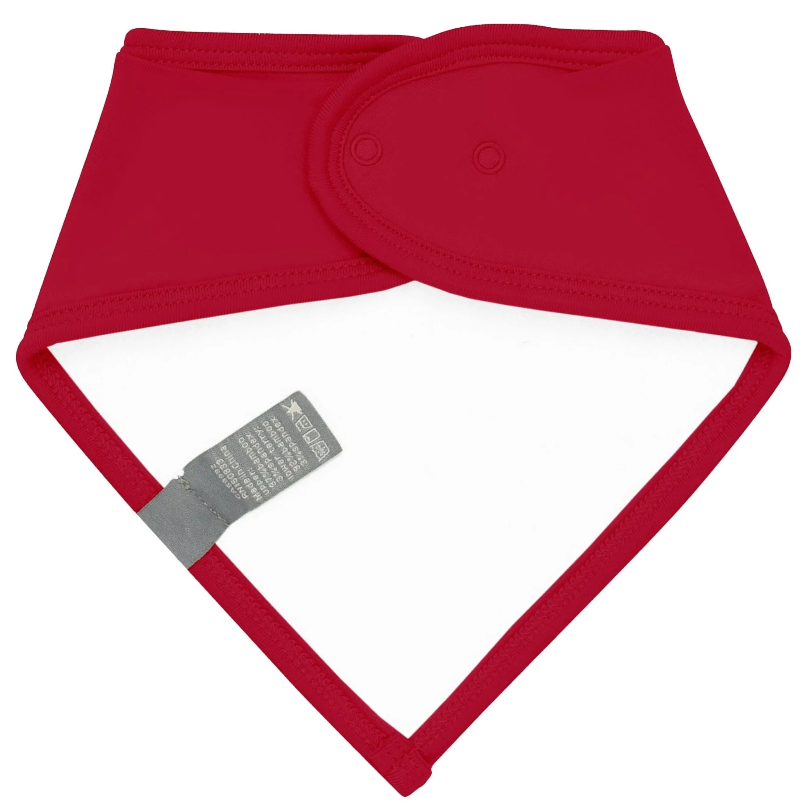Kyte Baby Bib in Cardinal Best