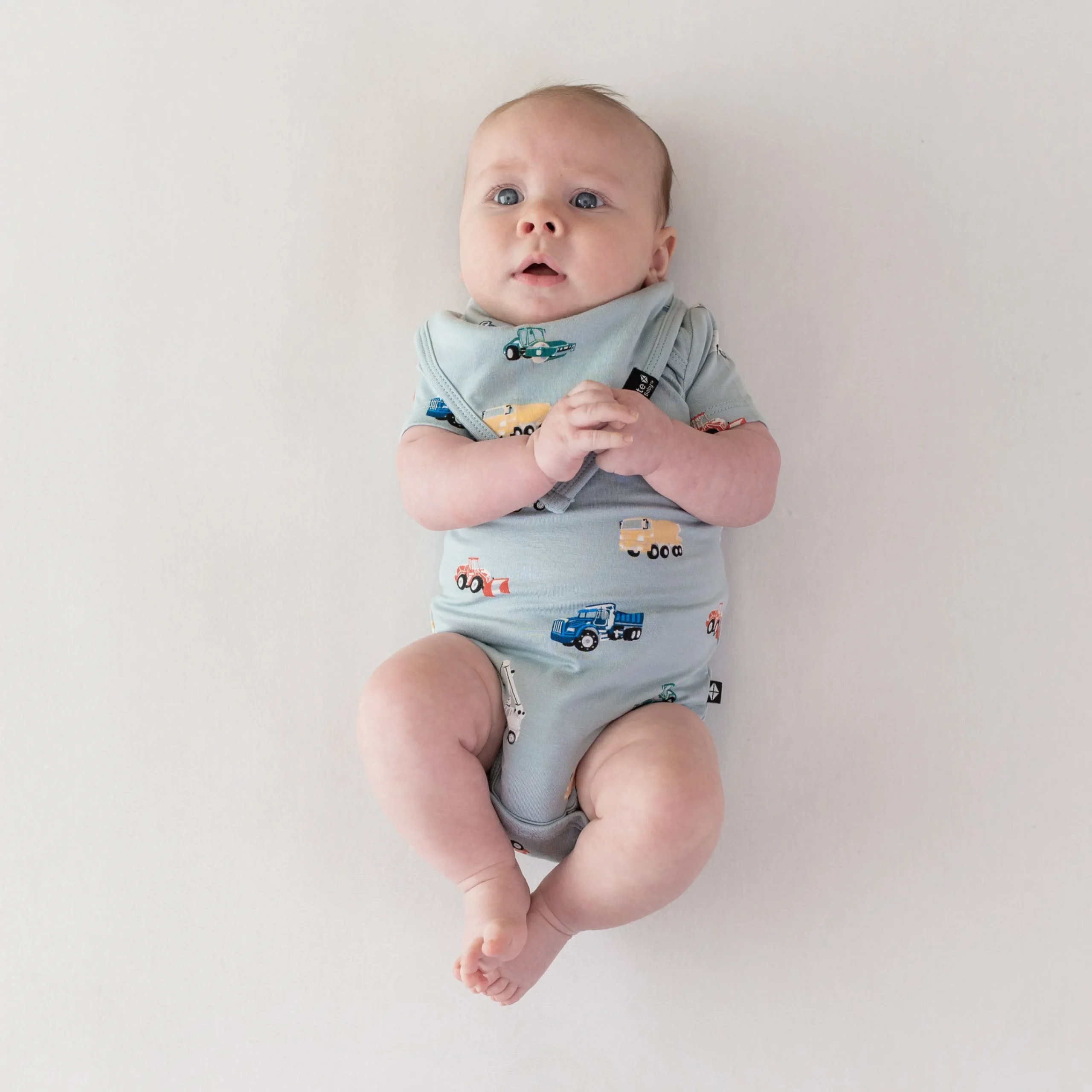 Kyte Baby Bib in Construction Outlet