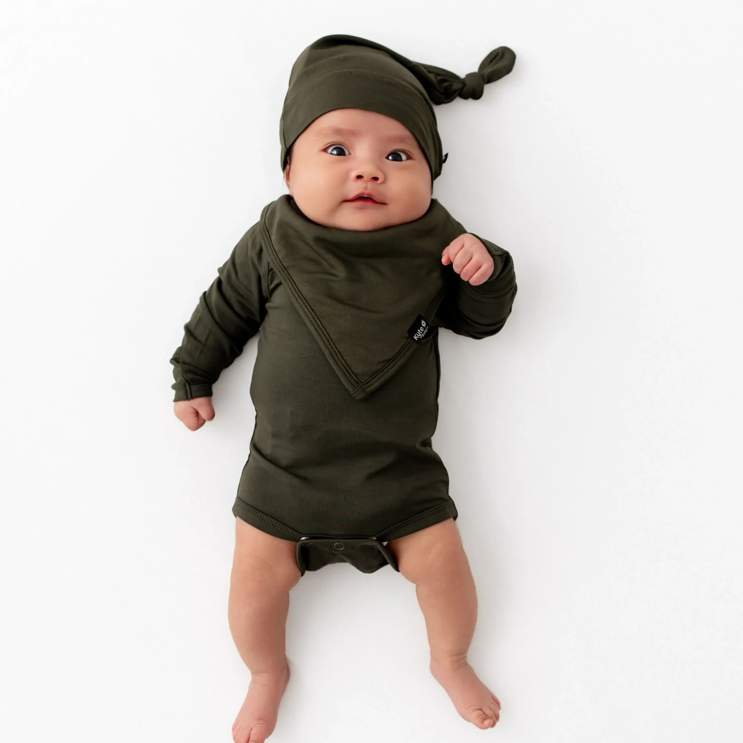 Kyte Baby Bib in Fir Discount