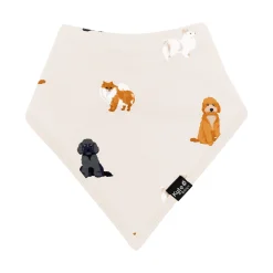 Kyte Baby Bib in Fluffy Dog Outlet