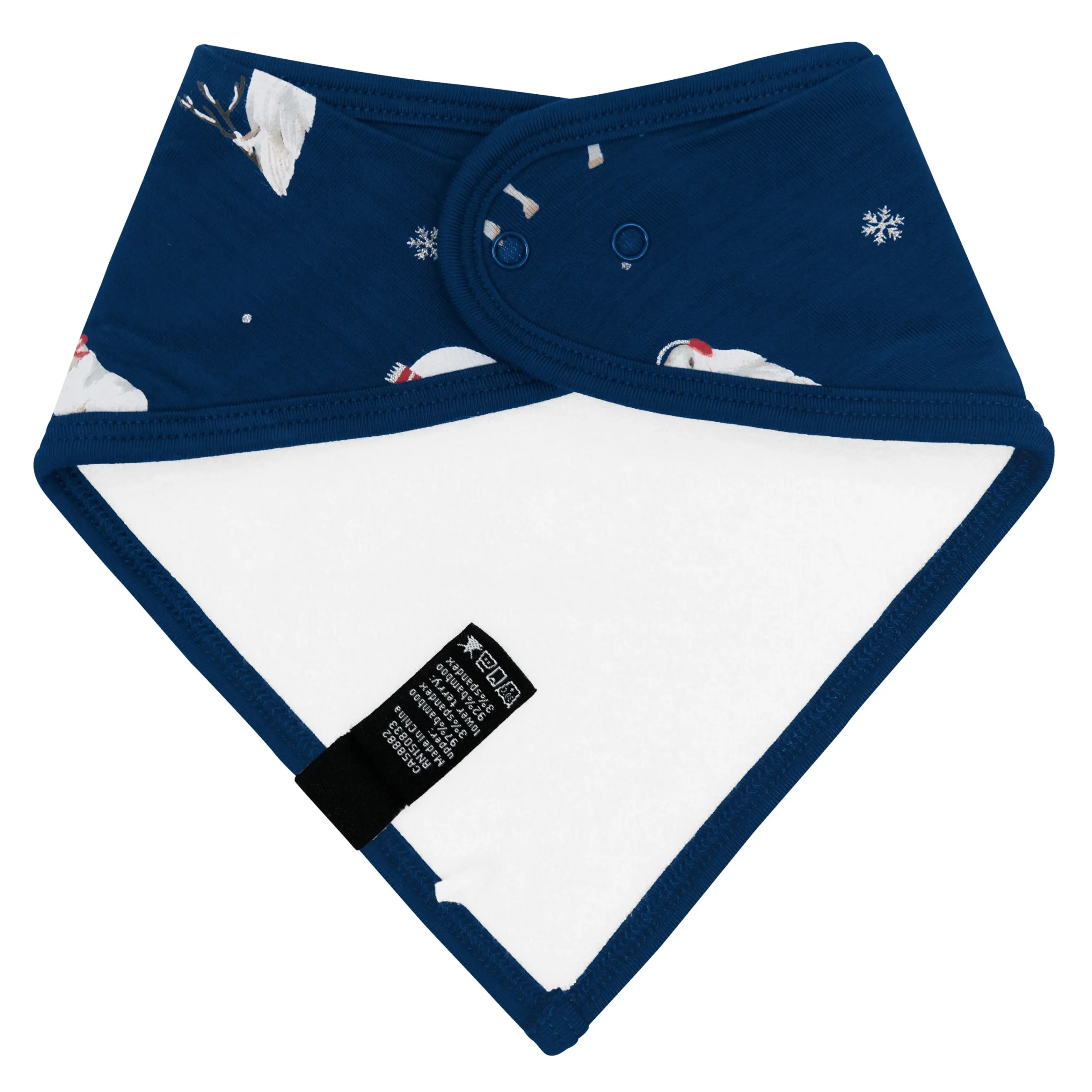 Kyte Baby Bib in Frosty Friends Outlet