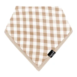 Kyte Baby Bib in Gingham Bisque