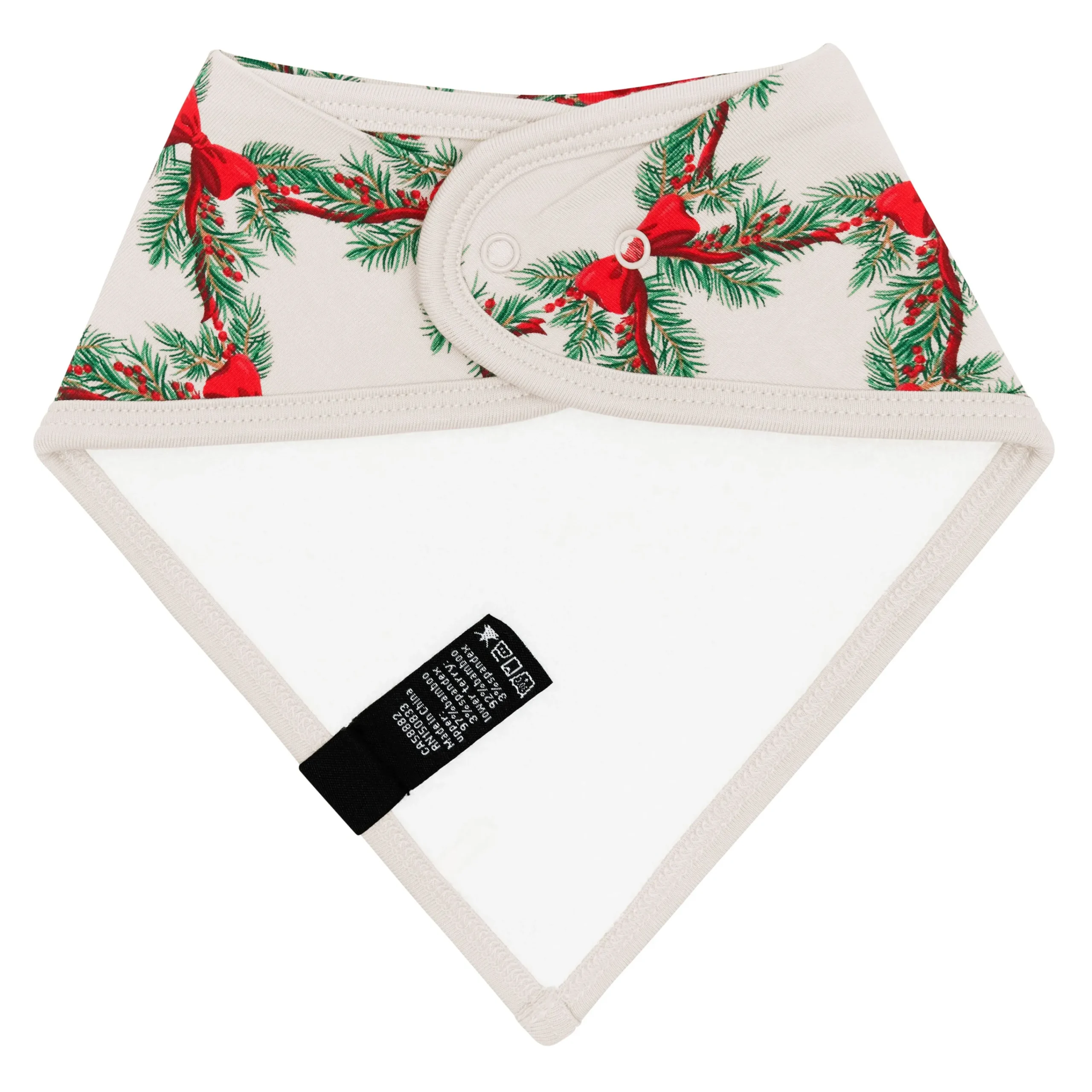 Kyte Baby Bib in Holiday Bow Sale