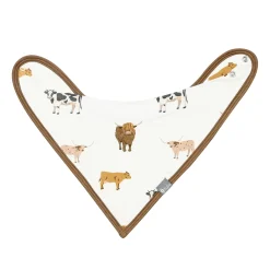 Kyte Baby Bib in Moo Outlet
