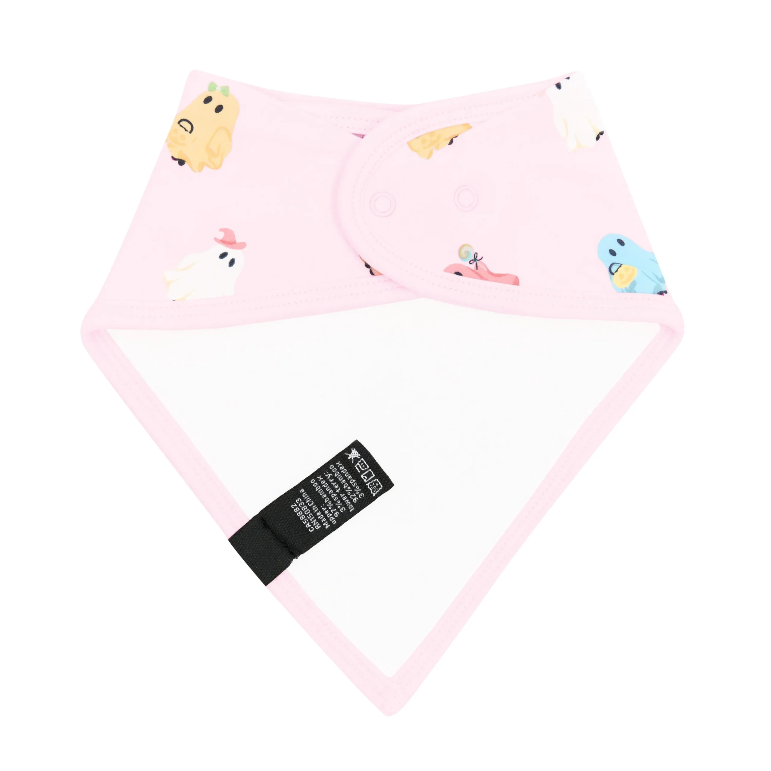 Kyte Baby Bib in Pastel Ghost Hot