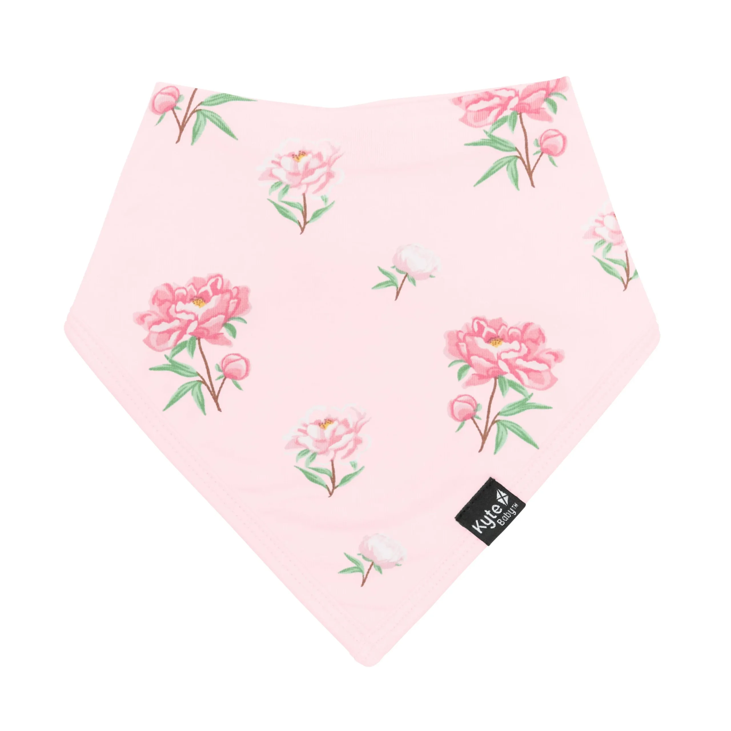 Kyte Baby Bib in Sakura Peony Hot