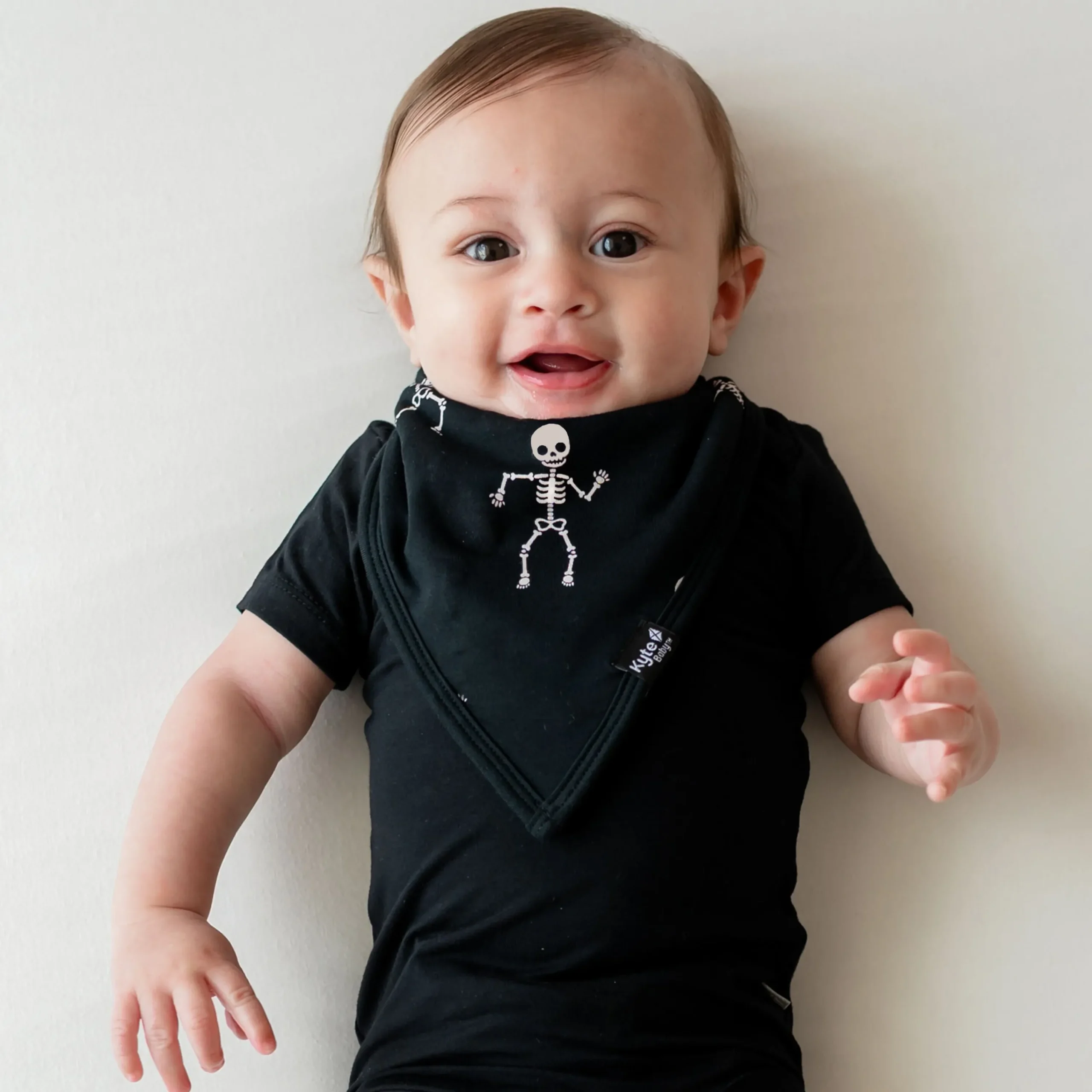 Kyte Baby Bib in Skeleton Discount