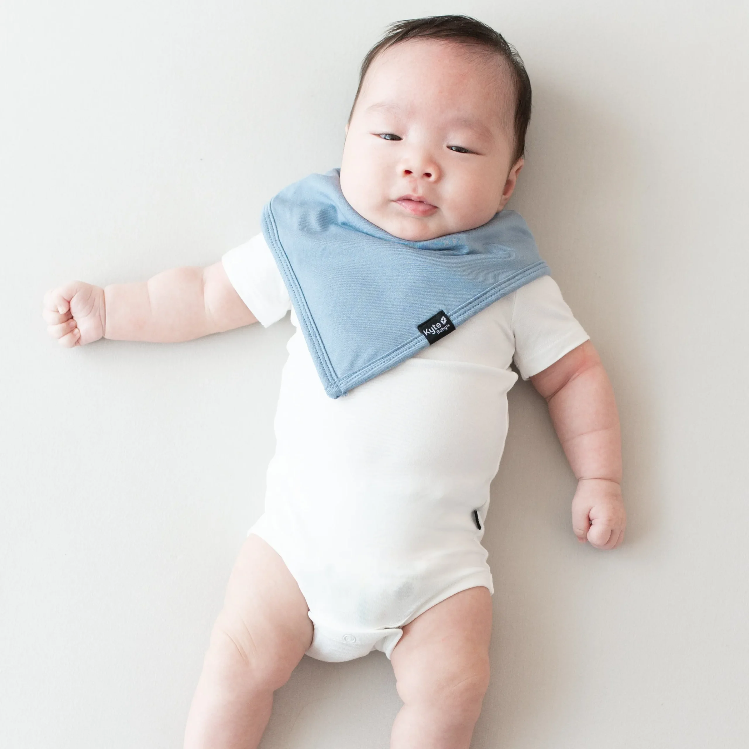 Kyte Baby Bib in Slate Hot