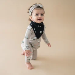 Kyte Baby Bib in Small Midnight Magnolia Online