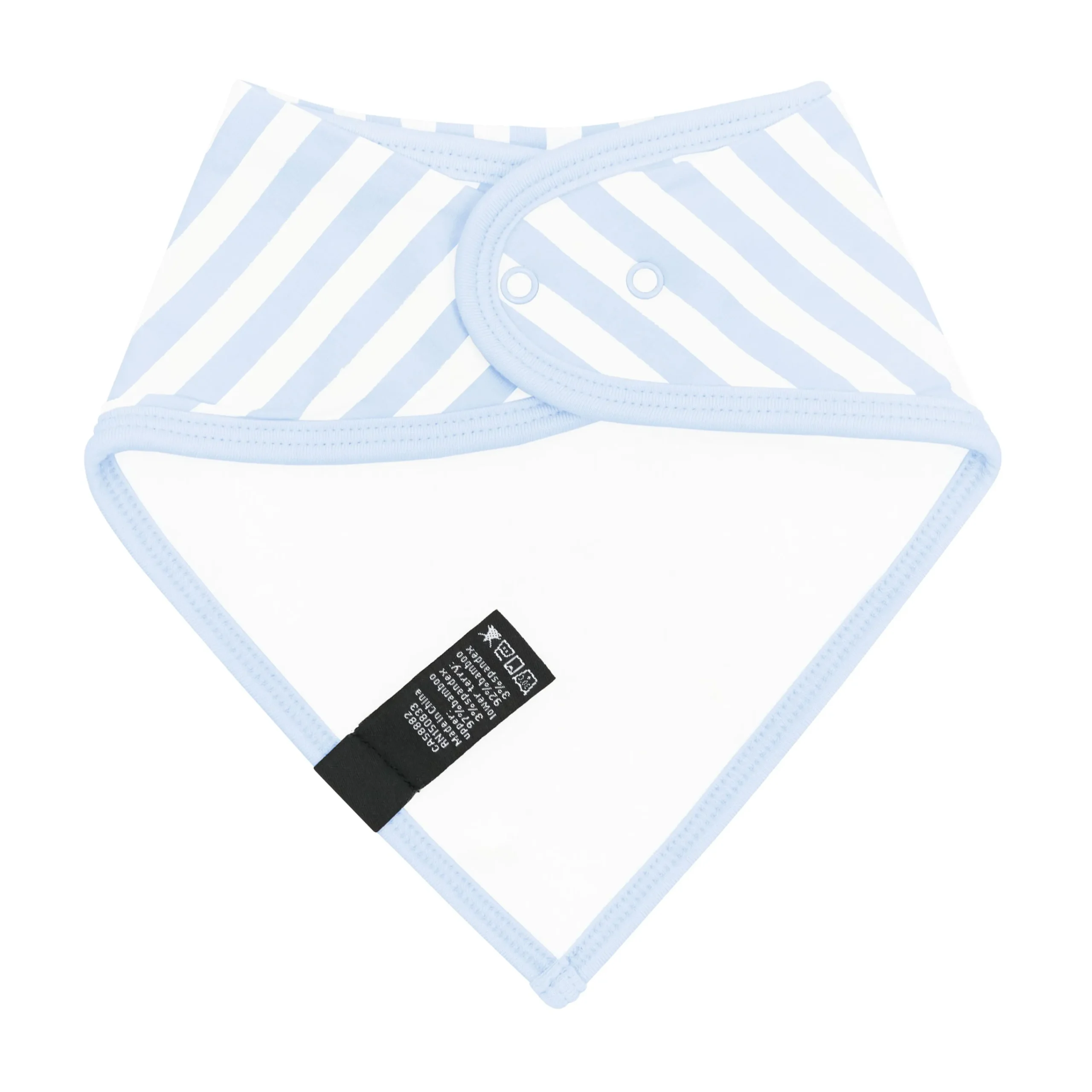 Kyte Baby Bib in Small Mist Stripe Hot