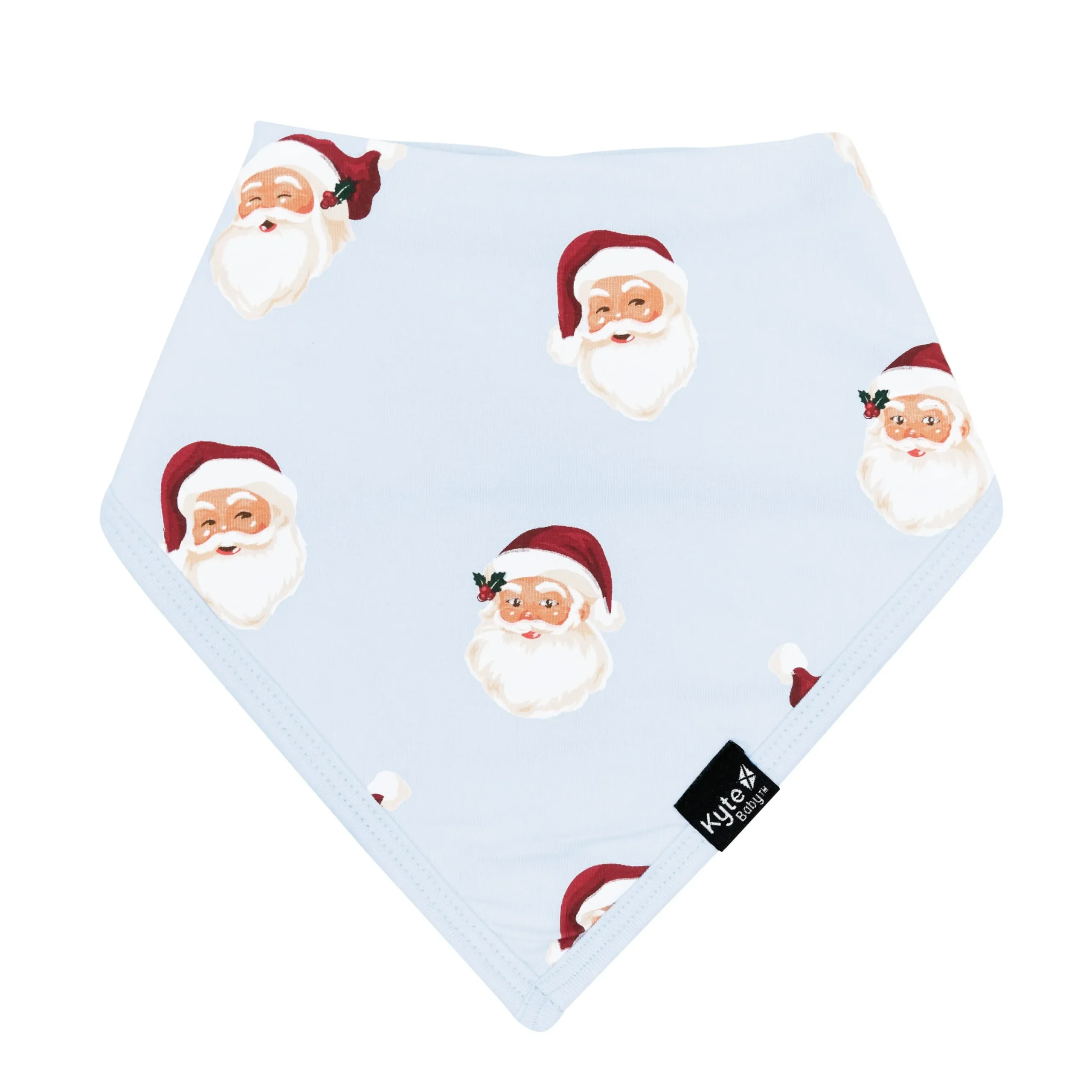 Kyte Baby Bib in Vintage Santa Clearance