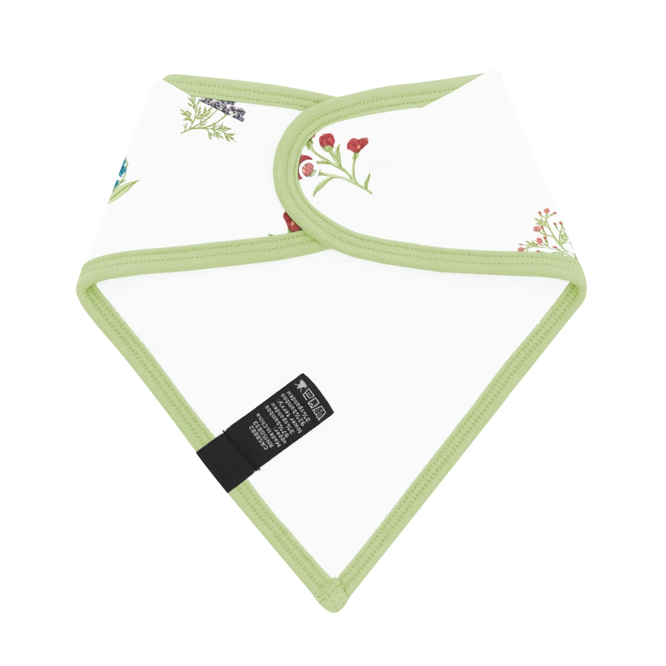 Kyte Baby Bib in Wildflower Hot
