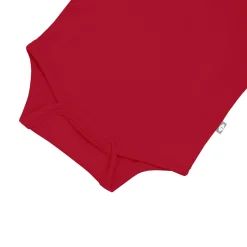 Kyte Baby Bodysuit in Cardinal Hot