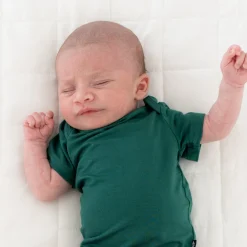 Kyte Baby Bodysuit in Emerald Sale
