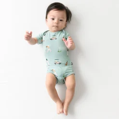 Kyte Baby Bodysuit in Golf Best