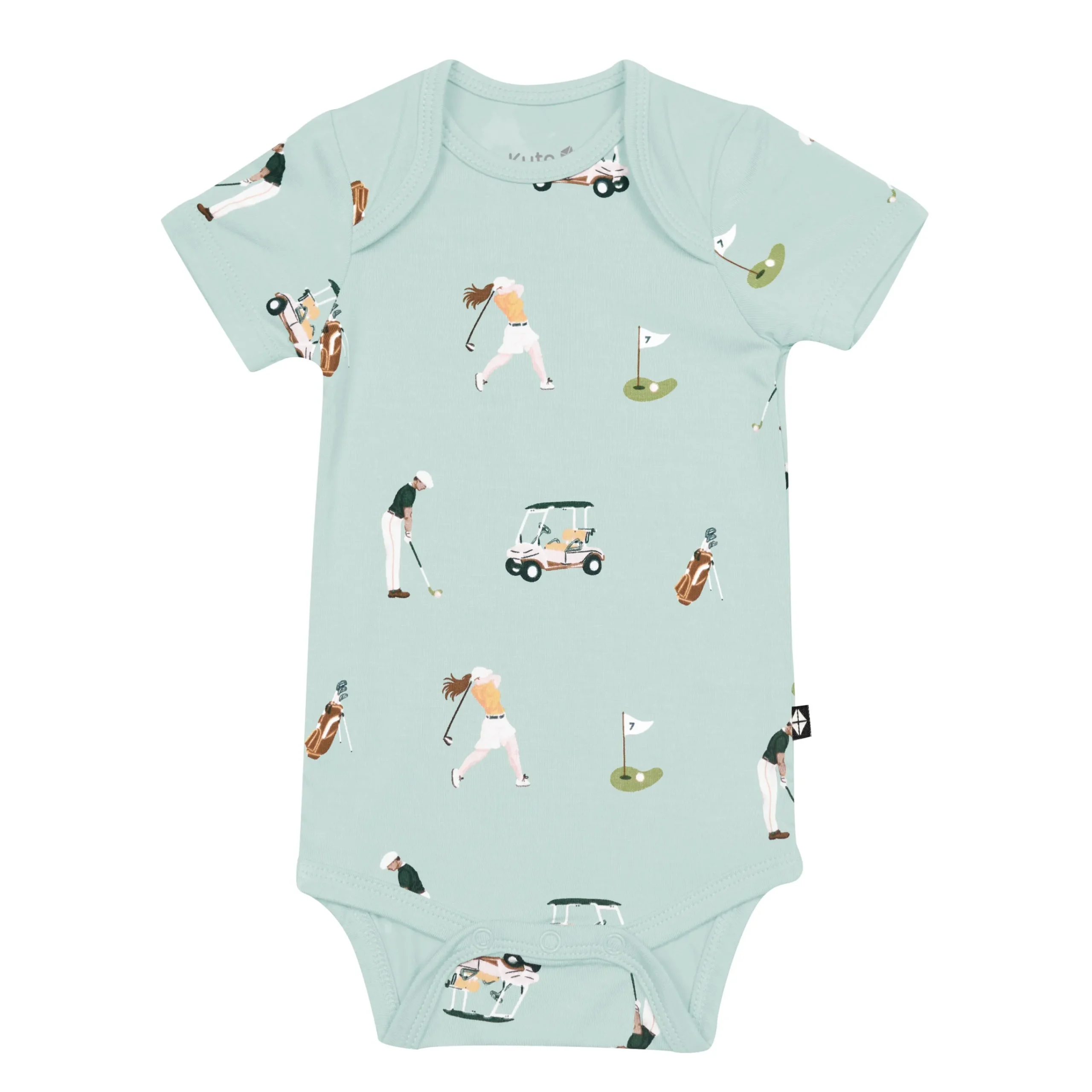 Kyte Baby Bodysuit in Golf Best