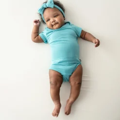 Kyte Baby Bodysuit in Makai Sale